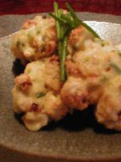 タコとチーズの落し揚げ-レシピのメイン写真