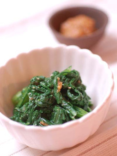 春菊の胡麻味噌和え-レシピのメイン写真