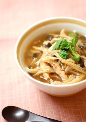 風邪引きさんのあんかけ粥-レシピのメイン写真