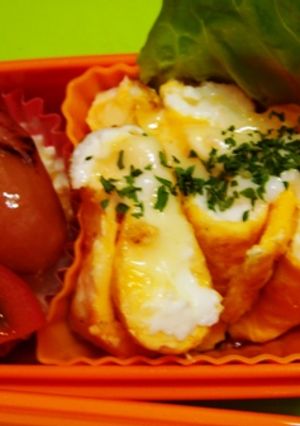 お弁当に❤とろ~りチーズオムレツ-レシピのメイン写真