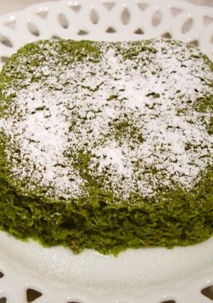 シフォン風※抹茶レンジケーキ（無油脂）-レシピのメイン写真