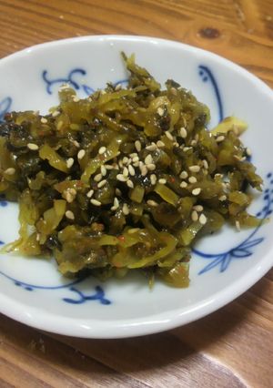 ピリ辛高菜で常備菜-レシピのメイン写真