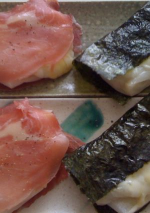 生ハム・チーズ餅-レシピのメイン写真