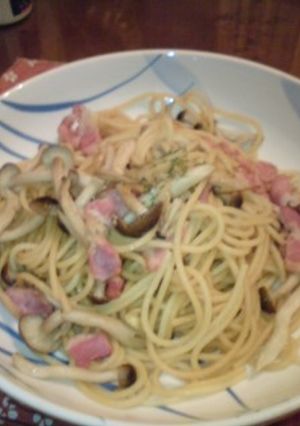 きのことベーコンの和風パスタ-レシピのメイン写真