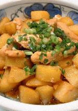 鶏肉とじゃがのにんにく炒め-レシピのメイン写真
