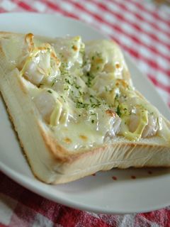 シュウマイ♡トースト-レシピのメイン写真