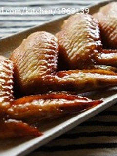 ごま油香る☆手羽先のオーブン焼き-レシピのメイン写真