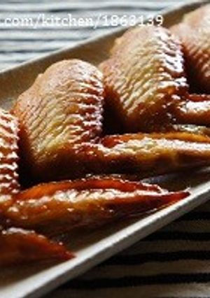 ごま油香る☆手羽先のオーブン焼き-レシピのメイン写真