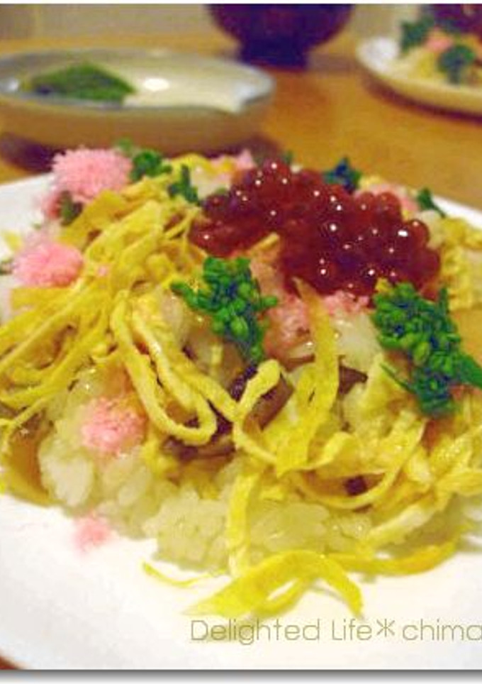 筍のちらし寿司-レシピのメイン写真