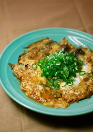 さんまの蒲焼缶詰の柳川風-レシピのメイン写真
