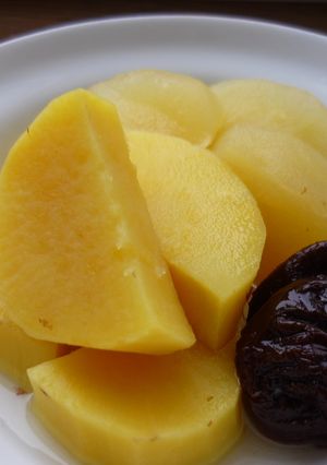 さつまいもとリンゴのレモン煮-レシピのメイン写真