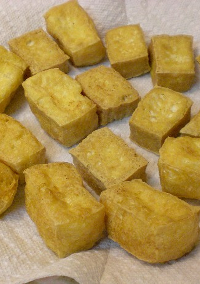 簡単☆一口サイズの手作り厚揚げ☆-レシピのメイン写真
