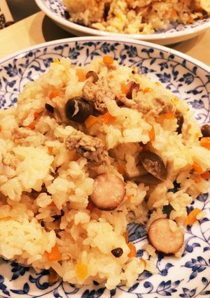 炊飯器におまかせ♪炊き込みピラフ♪-レシピのメイン写真