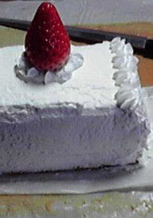 シホンの生地でふわふわショートケーキ♪-レシピのメイン写真