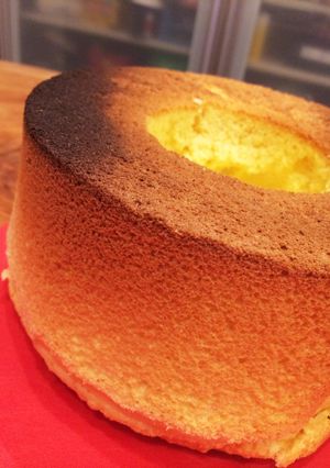 ホットケーキミックスで簡単シフォンケーキ-レシピのメイン写真