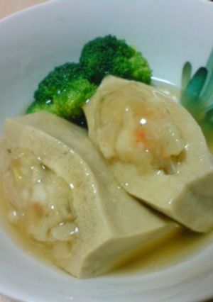高野豆腐のえび包み-レシピのメイン写真