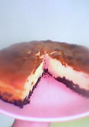 ヨーグルトで☆ふわふわチーズケーキ-レシピのメイン写真