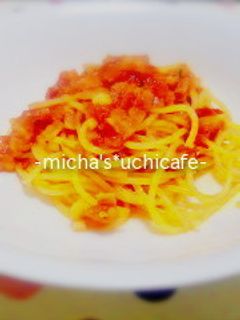 ★トマトソーススパゲティ アラビアータ★-レシピのメイン写真