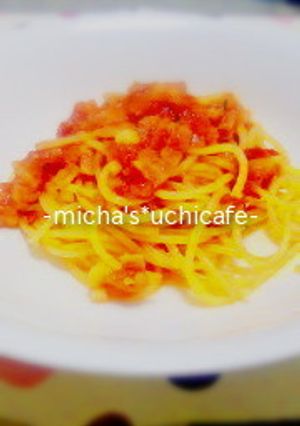 ★トマトソーススパゲティ アラビアータ★-レシピのメイン写真