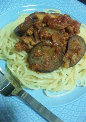 ナスとエリンギのミートソース☆パスタ-レシピのメイン写真