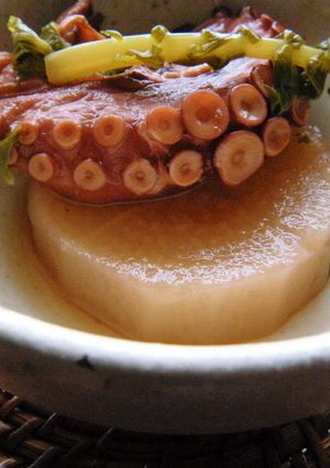 圧力鍋で簡単♪タコと大根のやわらか煮-レシピのメイン写真