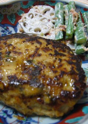 ♪母の味♪豚の味噌ハンバーグ-レシピのメイン写真
