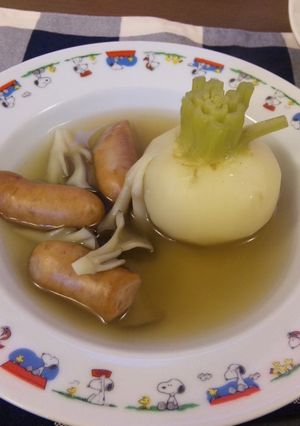 簡単！カブ丸ごと和風ポトフ-レシピのメイン写真
