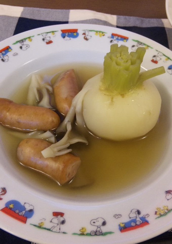 簡単！カブ丸ごと和風ポトフ-レシピのメイン写真