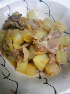ピリ辛☆大根と豚肉の甘辛煮-レシピのメイン写真