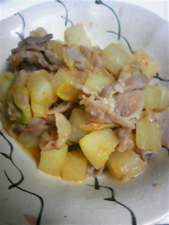ピリ辛☆大根と豚肉の甘辛煮-レシピのメイン写真