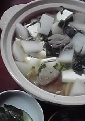 鰯のつみれ鍋-レシピのメイン写真