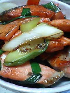 鮭の野菜炒め-レシピのメイン写真