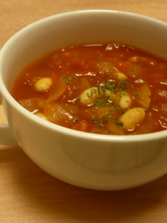 トマトと大豆の煮込み-レシピのメイン写真