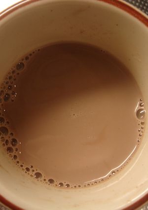 空腹で眠れない時の豆乳ハチミツココア♪-レシピのメイン写真
