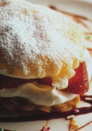 簡単！いちごのミルフィーユ♪手間いらず☆-レシピのメイン写真