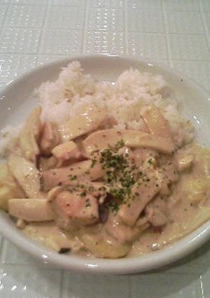 生クリーム無しでもチキンクリーム煮-レシピのメイン写真