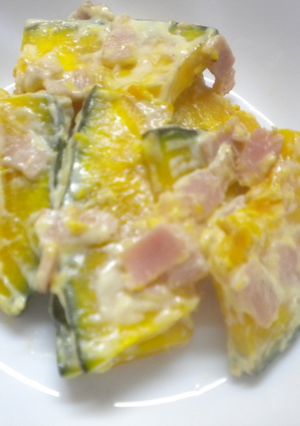 お弁当（南瓜とベーコンのマヨ炒め）-レシピのメイン写真