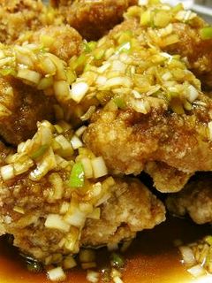 ☆鶏の唐揚げネギソース☆-レシピのメイン写真