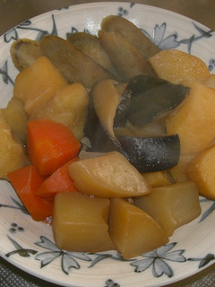 長芋入り煮物-レシピのメイン写真