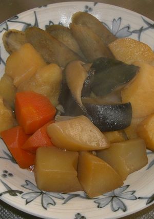 長芋入り煮物-レシピのメイン写真