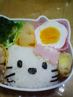 キティちゃん☆キャラ弁☆-レシピのメイン写真