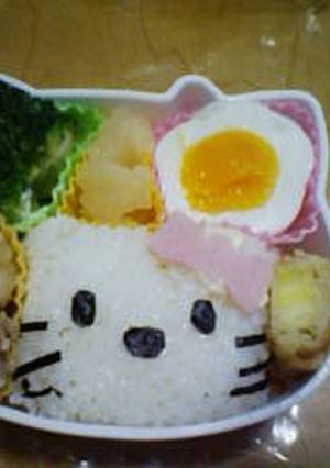 キティちゃん☆キャラ弁☆-レシピのメイン写真