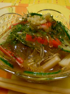 ところてんで酢の物♡-レシピのメイン写真