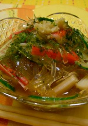 ところてんで酢の物♡-レシピのメイン写真