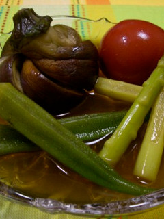 いろいろ野菜の煮びたし♪-レシピのメイン写真