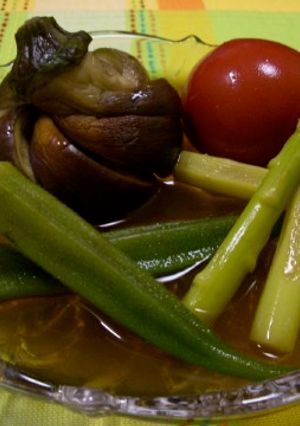 いろいろ野菜の煮びたし♪-レシピのメイン写真