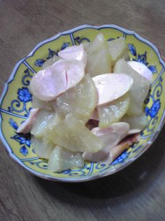 大根とお魚ソーセージのさっと煮-レシピのメイン写真
