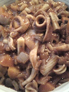 いかとマカロニのトマトカレー煮-レシピのメイン写真
