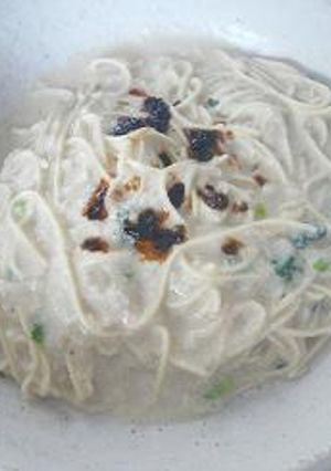 豆乳で汁なし坦々麺？-レシピのメイン写真