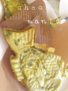 *若葉色*抹茶の白いタイヤキ(もっちもち-レシピのメイン写真